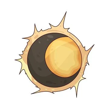 Lunar Eclipse illustration 스톡 일러스트
