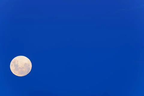 Lunar eclipse phase or blood moon from New Zealand. Stock Photos
