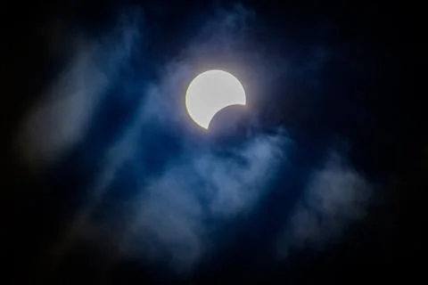 Lunar Eclipse Foto stock