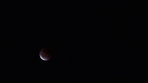 Lunar eclipse time lapse 库存影片 81193464