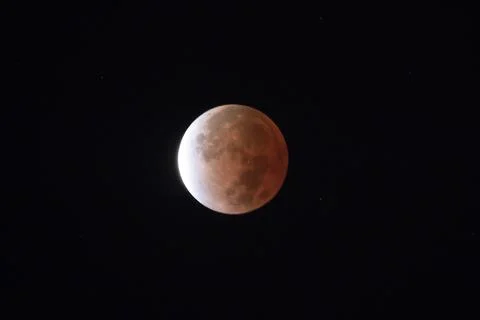 Lunar Eclipse in Washington, DC, USA - 19 Nov 2021 Stock Photos