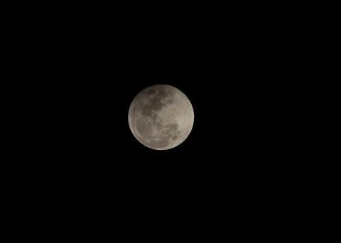 Lunar eclipse in Yangon, Myanmar - 03 Mar 2026 Stock Photos