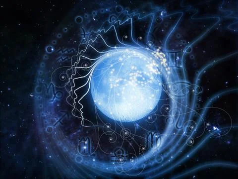 Lunar Geometry 库存插图
