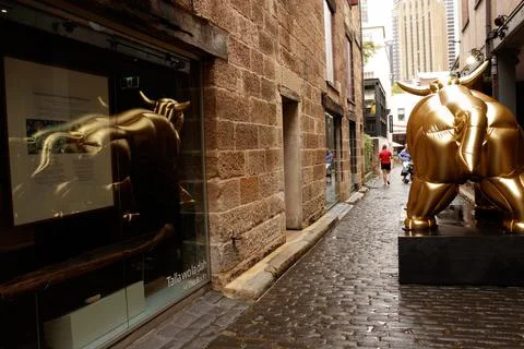 Lunar Markets 2021 at The Rocks Stock Photos