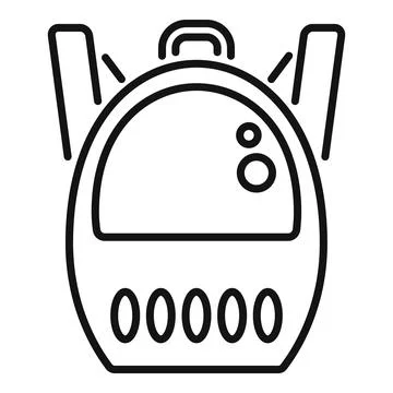 Lunar module landing on moon surface exploring space Ilustración de archivo