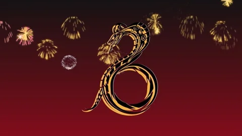 Lunar New Year, and gradient background Stock Footage 296093075