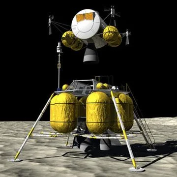 Lunar Surface Access Module 3D Model