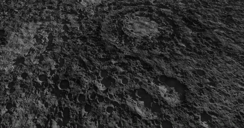 Lunar Surface Exploration (4320p 29.97) Stock Footage 230180046