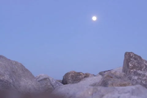 Lunar Timelapse (SD 720x480) Stock Footage 366252