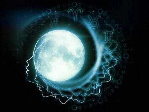 Lunar Zodiac Stock Illustration