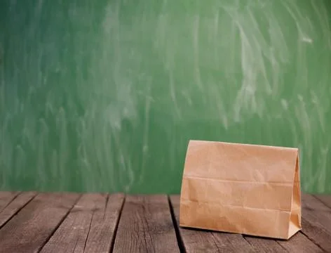 Lunch bag for school Stock Photos