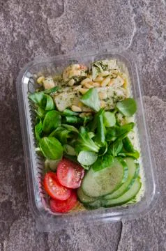 Lunch box Foto stock