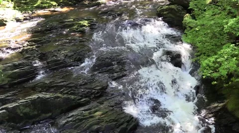 Lunch Creek waterfall, Stock Footage 40464956