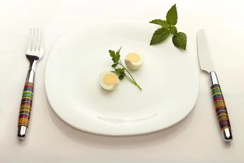 Lunch for diet Stock Photos