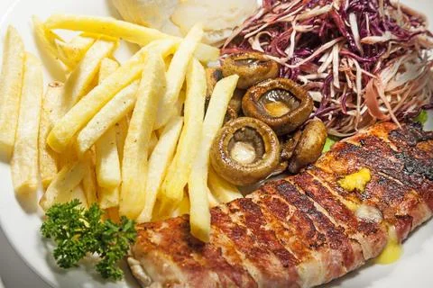 Lunch meal Foto stock