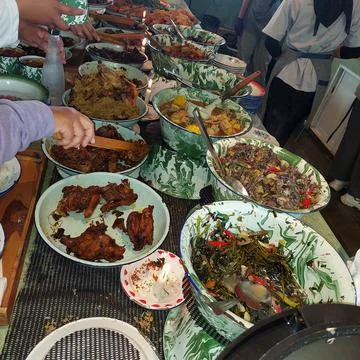 Lunch menu Stock Photos