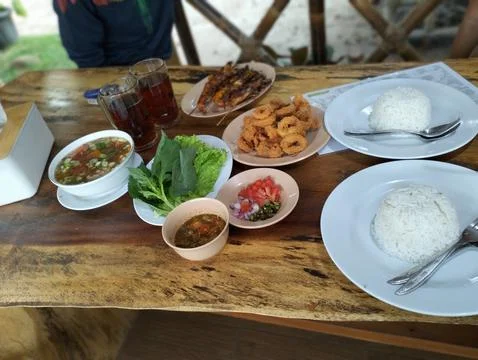 Lunch menu 写真素材