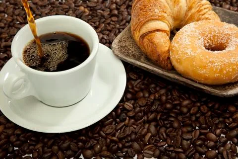 Lunch set Stock Photos