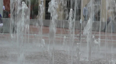 Lunch time at the Sundance Square Video stock 38661067