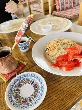 Lunch before work Stock Photos