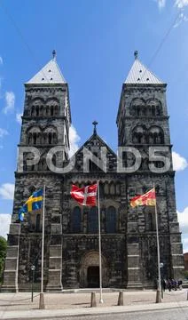 Lund Cathedral Stock Photos