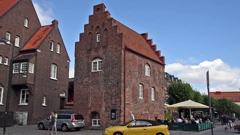 Lund Krognoshuset Timelapse Stock Footage 73440911