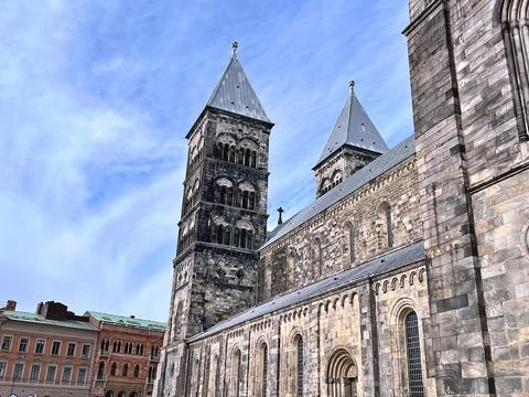 Lund in Sweden Stock Photos