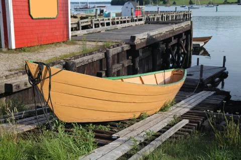 Lunenburg dory Stock Photos
