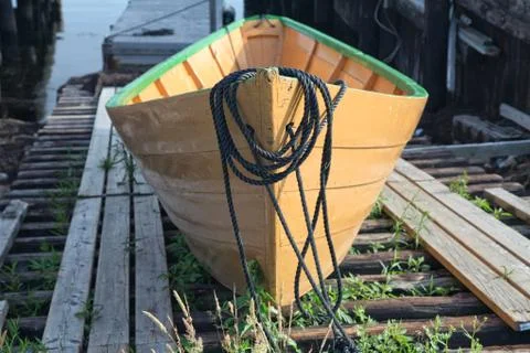 Lunenburg dory Stock Photos