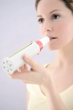 Lung function test Stock Photos