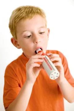 Lung function test Stock Photos