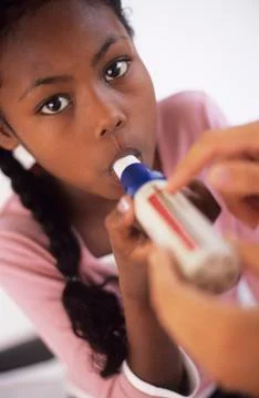 Lung function test Stock Photos