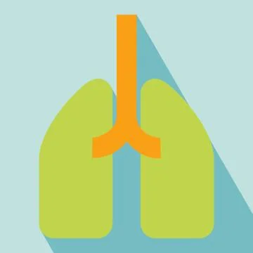 Lung Icon Stock Illustration