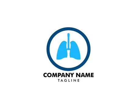 Lung Logo Template Design Vector Stock Illustration