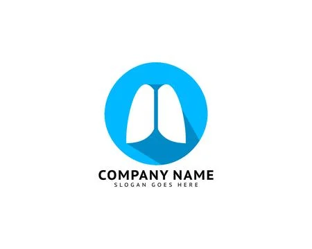 Lung Logo Template Design Vector Stock Illustration