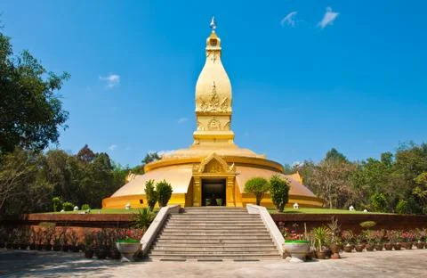 Lung phu cha monument Stock Photos