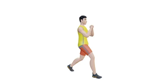 Lunge With Twist R Stock Footage 235962300