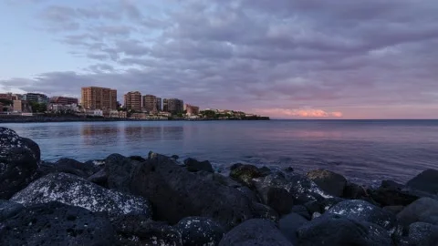 Lungomare Tramonto Stock Footage 163855658