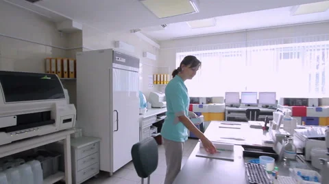 Luninets, Belarus, August 8, 2015: Luninetsky central regional hospital  - 16 Stock Footage 60125789