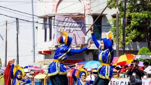 The Lupe dance comes from Bima on 3rd BEN Carnival Stock Photos
