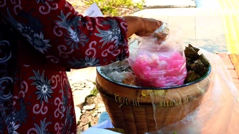 Lupis cake. Stock Footage 273191057