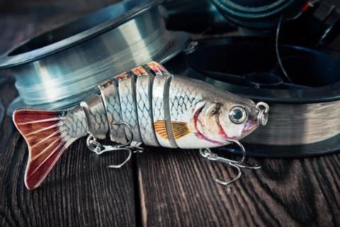 Lures for fish Stock Photos