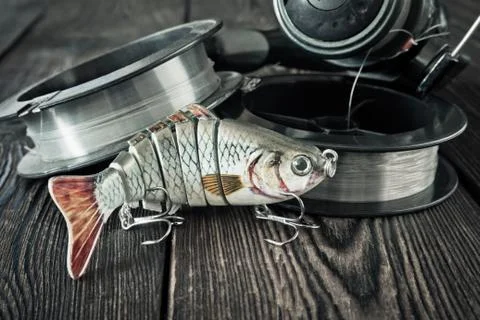 Lures for fish Stock Photos