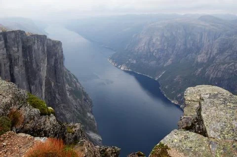 Lusefjord 스톡 사진