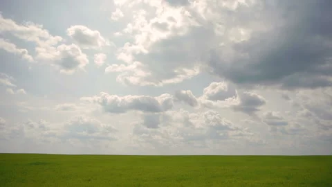 Lush clouds in the sky Stock Footage 104700819