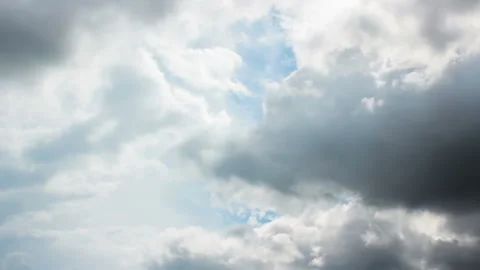 Lush clouds in the sky Stock Footage 104701047