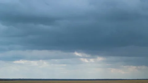 Lush clouds in the sky Stock Footage 104701259