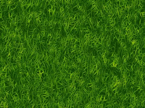 Lush green grass texture. wallpapers pattern Stock Illustration