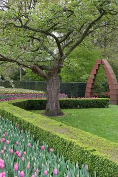 Lush park Stock Photos