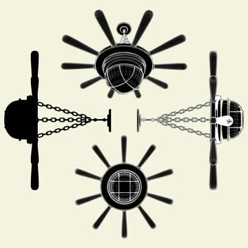 Luster Chandelier Vector イラスト素材